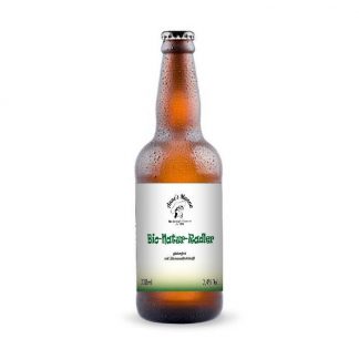 Flache Bio-Natur-Radler